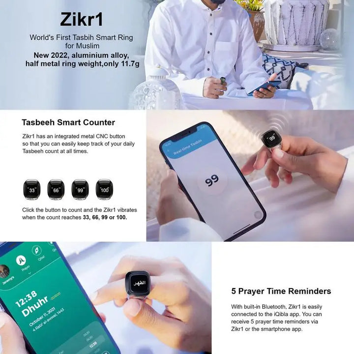 Smart ZIKR Ring PRO